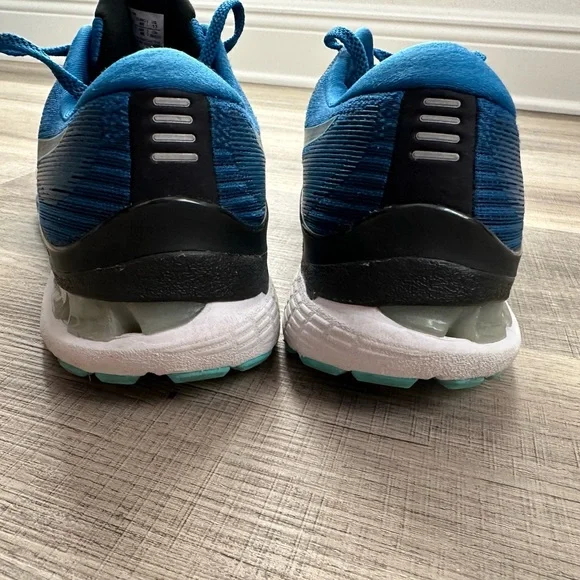 ASICS Men's Blue and Black Athletic Shoes - Picture 3 of 4